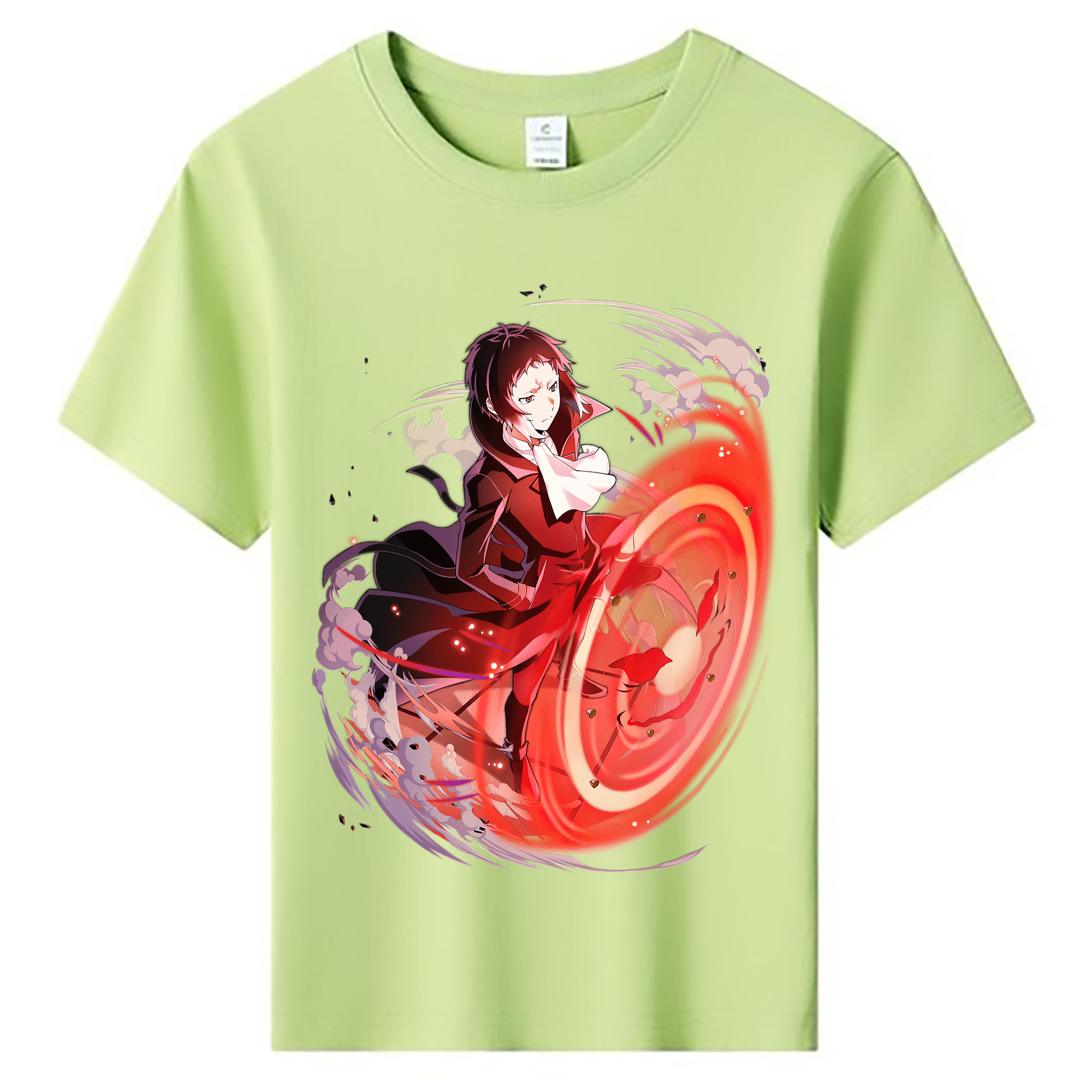 （画像用） 文豪ストレイドッグス Bungo Stray Dogs 綿100％キッズTシャツ（フロントプリント）